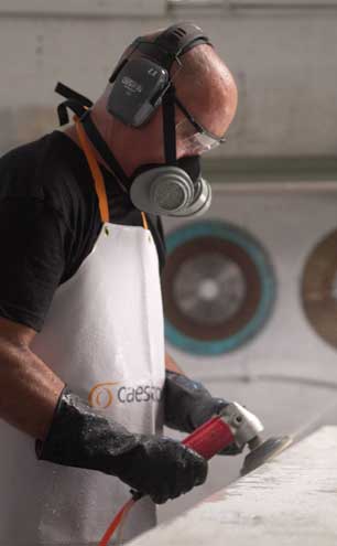 Porcelain Fabrication and installation Guide by Caesarstone Master of Stone